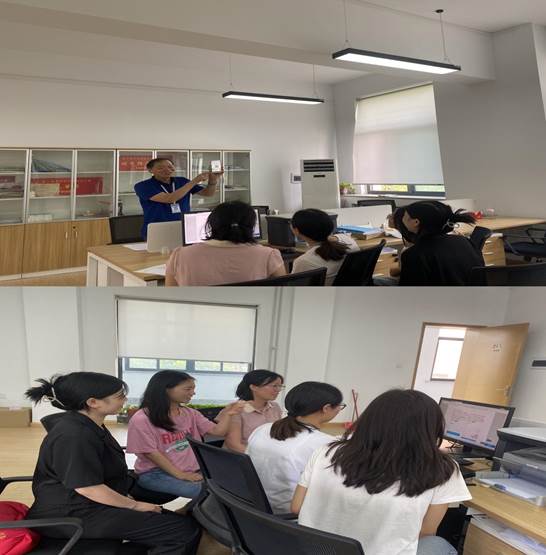 说明: C:\Users\Administrator\Desktop\2021新资料\升达公司税法竞赛总结及图片\竞赛工作小组在工作.jpg